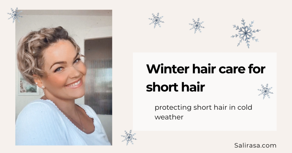 Winter hair care for short hair - protecting short hair in cold weather