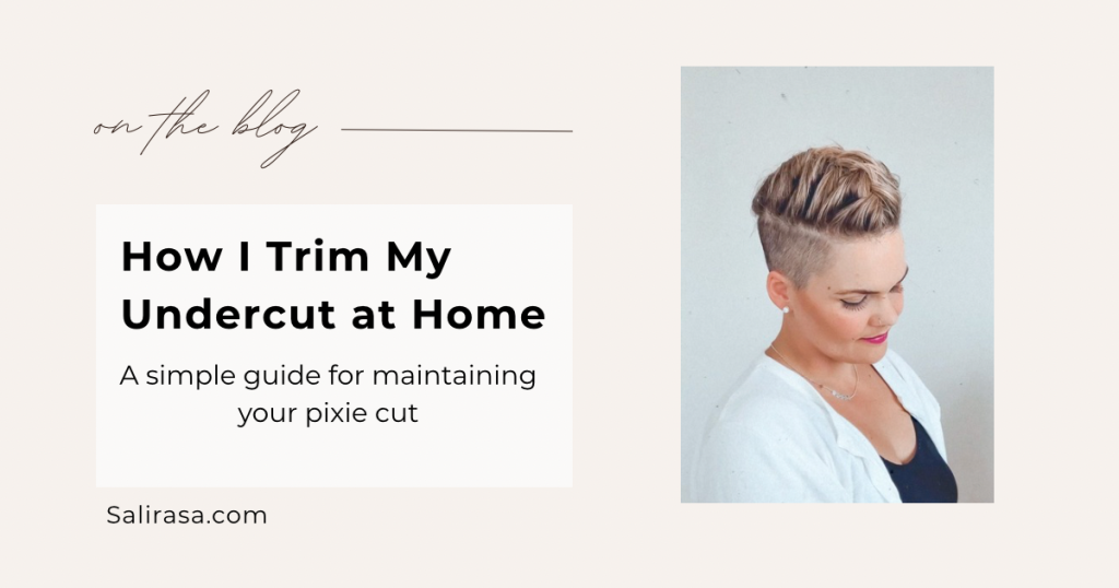 How I trim my undercut at home